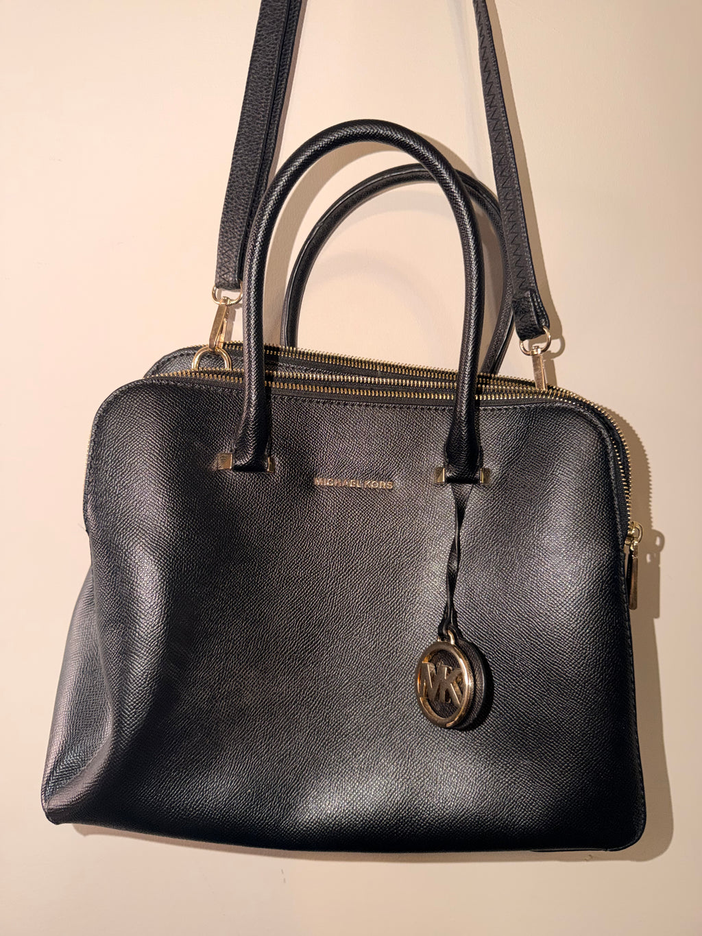 Authentic Michael Kors Black Handbag