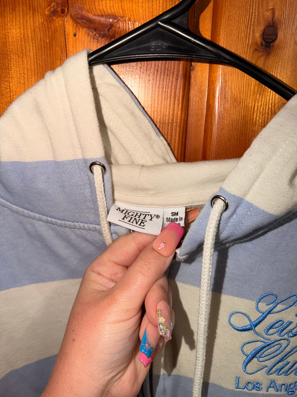 Mighty Fine Leisure Club Full Zip Hoodie - Small