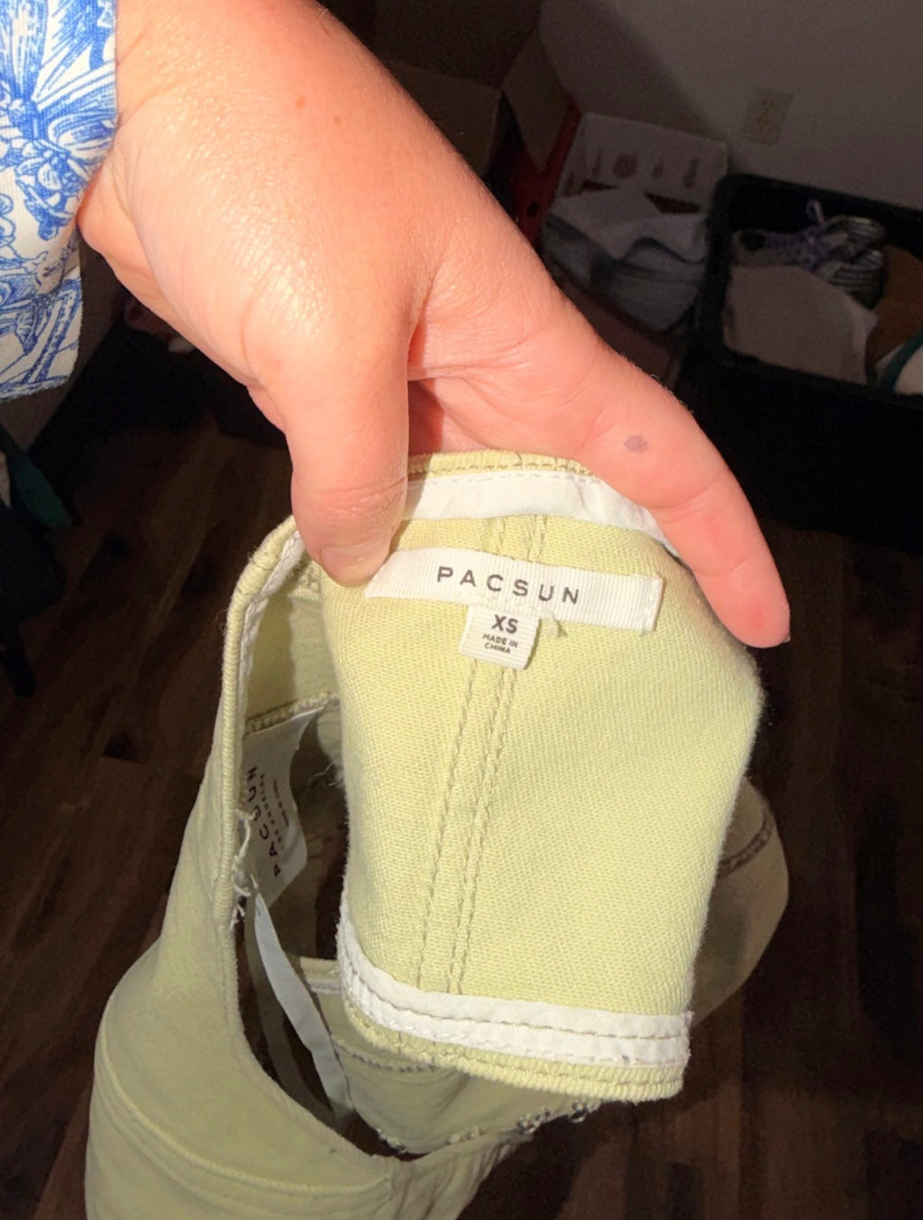 Pacsun Corset Denim Halter Tank Top - XS