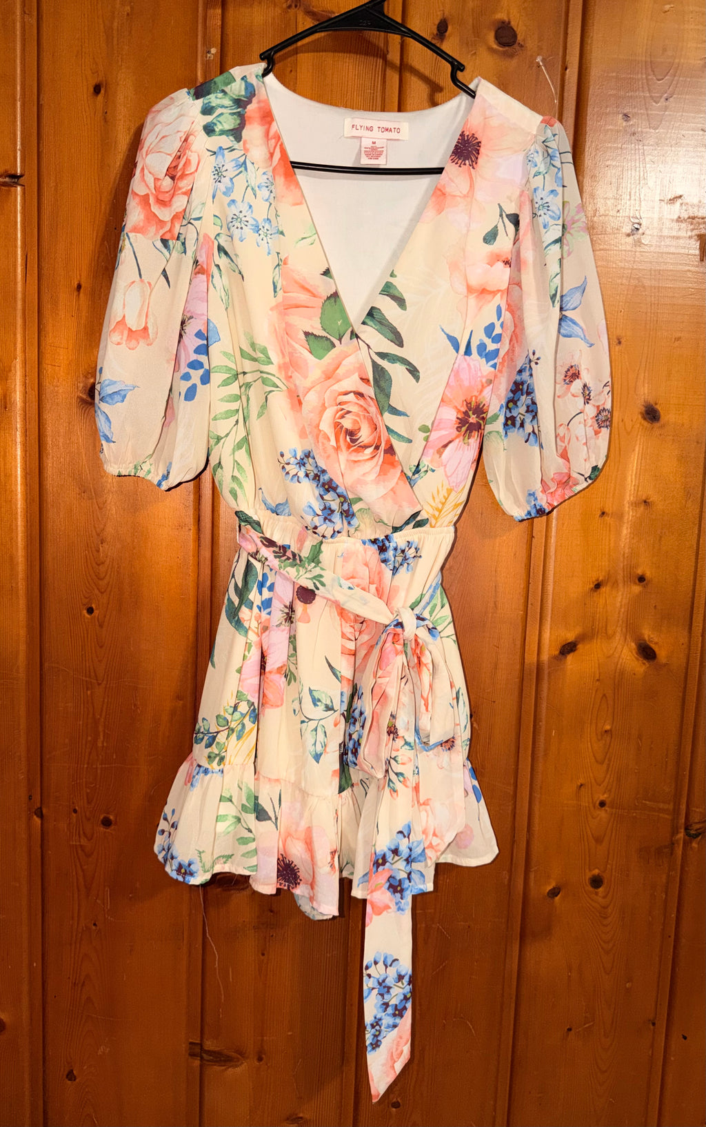 Flying Tomato Boutique Floral Romper - Medium