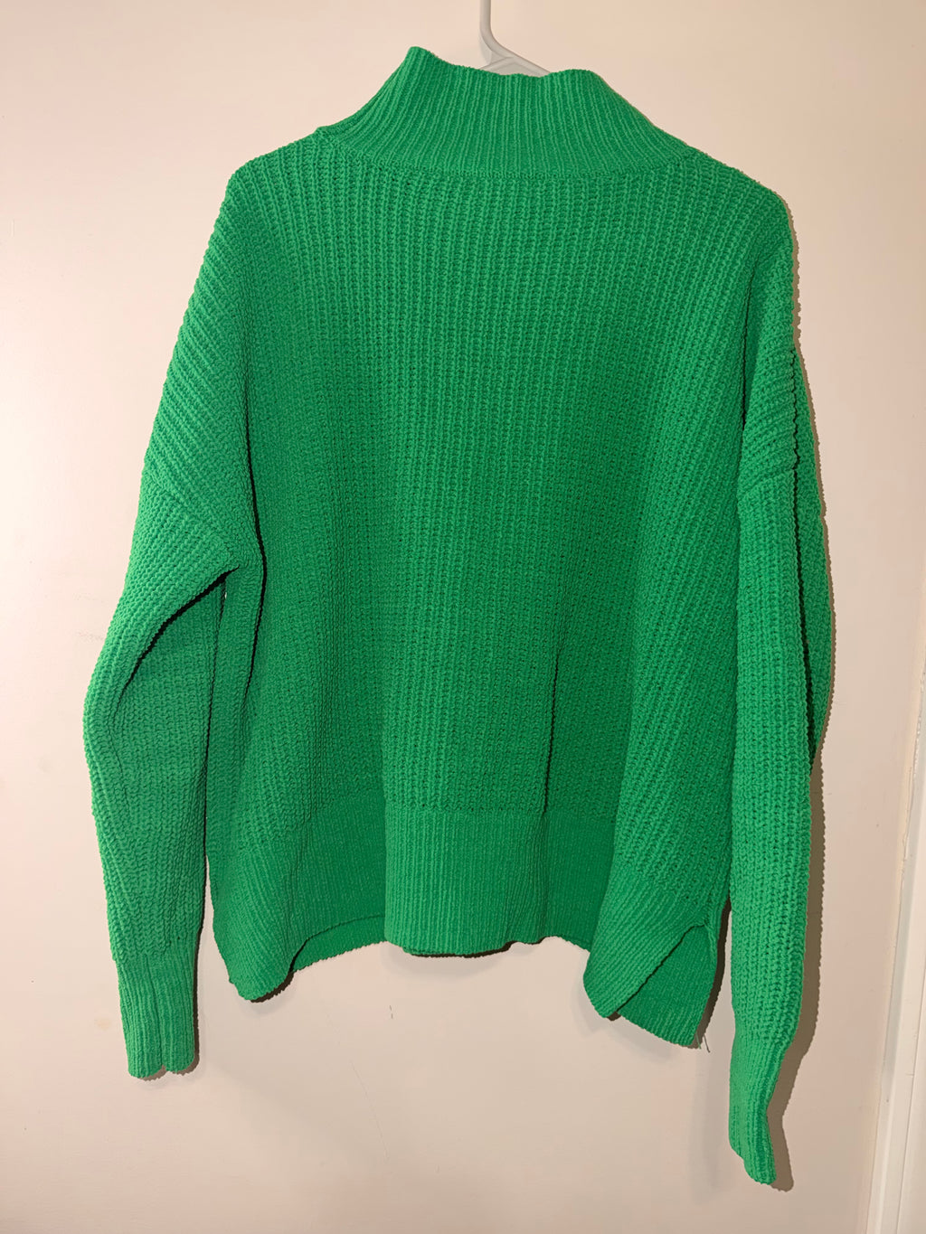 Crown & Ivy Knit Green Sweater - Large