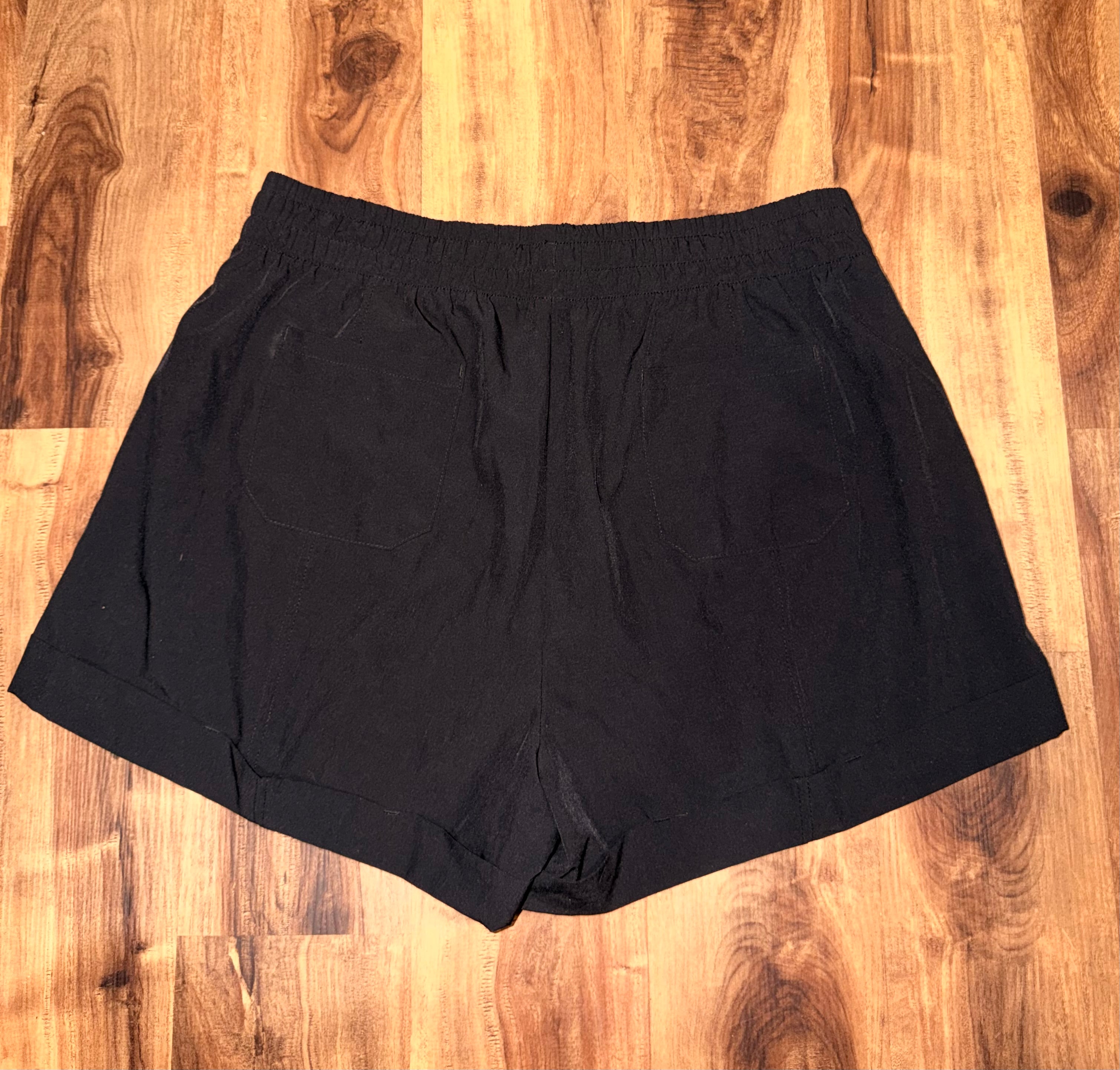 Apana Black Athletic Shorts - XL