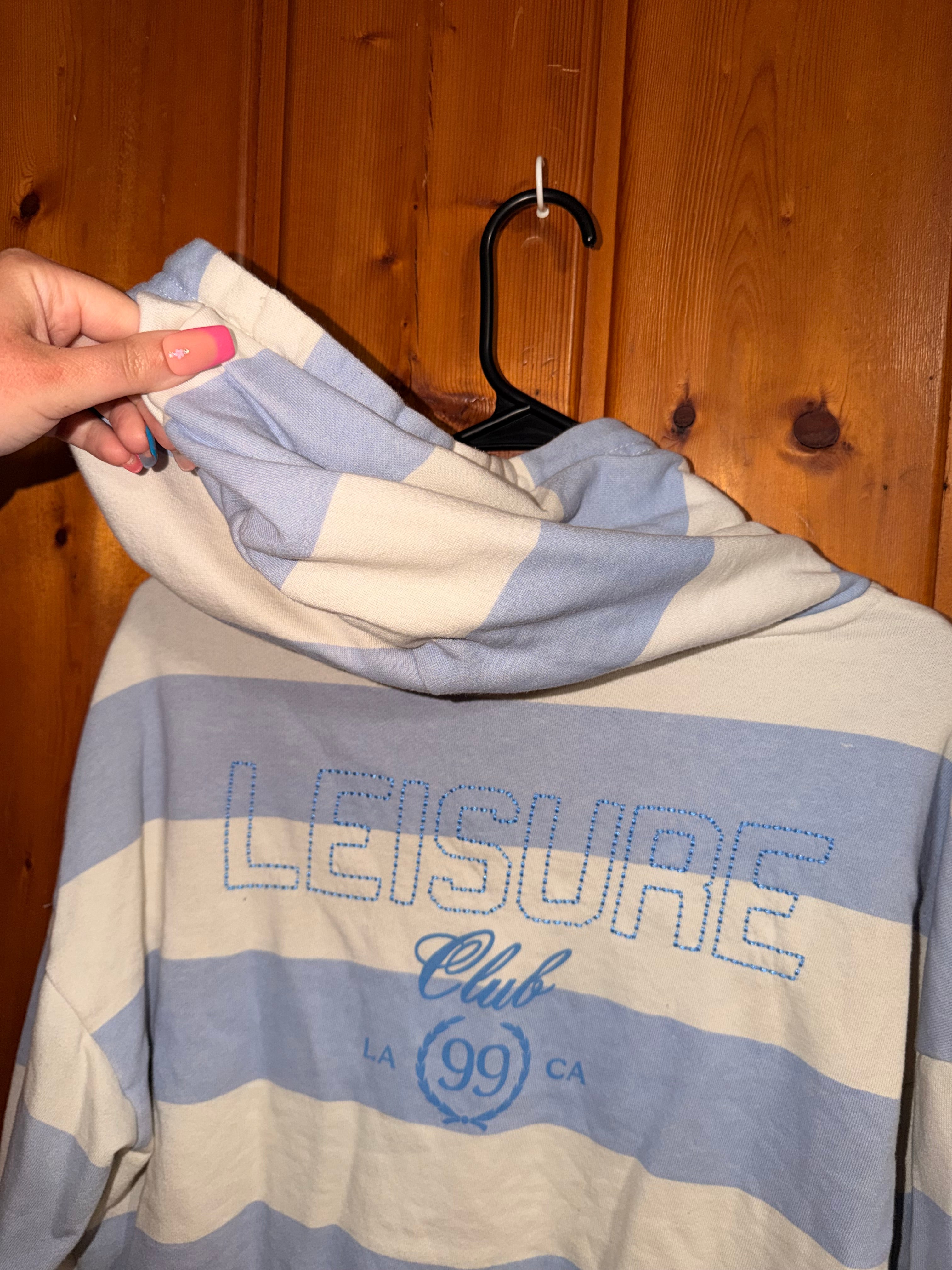 Mighty Fine Leisure Club Full Zip Hoodie - Small