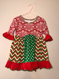 Bonnie Baby Girls Christmas Dress - 24 Month