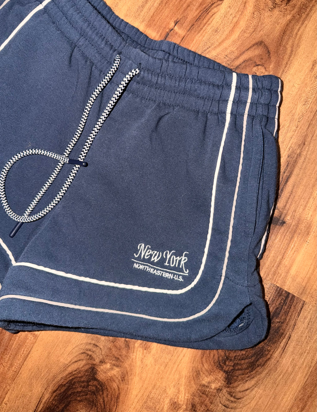 Lazy Sunday New York Cotton Fleece Shorts - Small