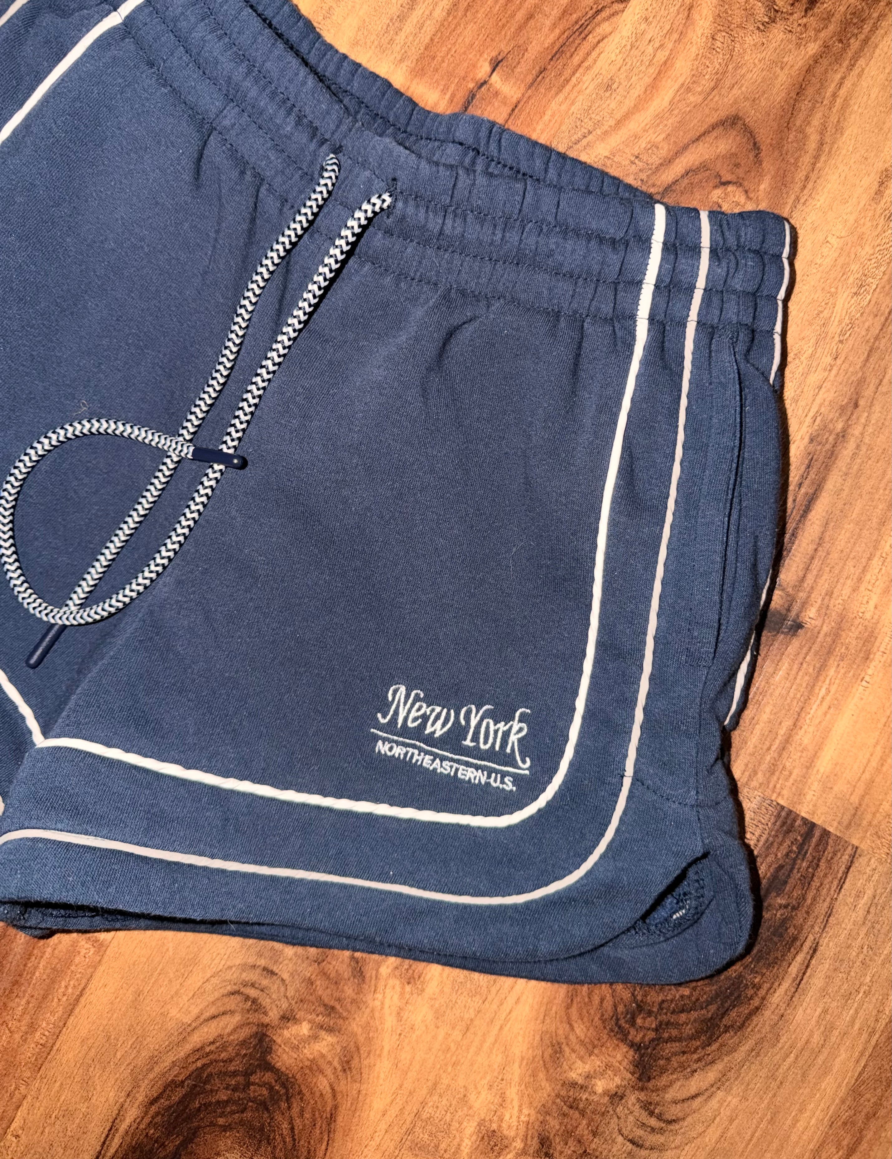 Lazy Sunday New York Cotton Fleece Shorts - Small