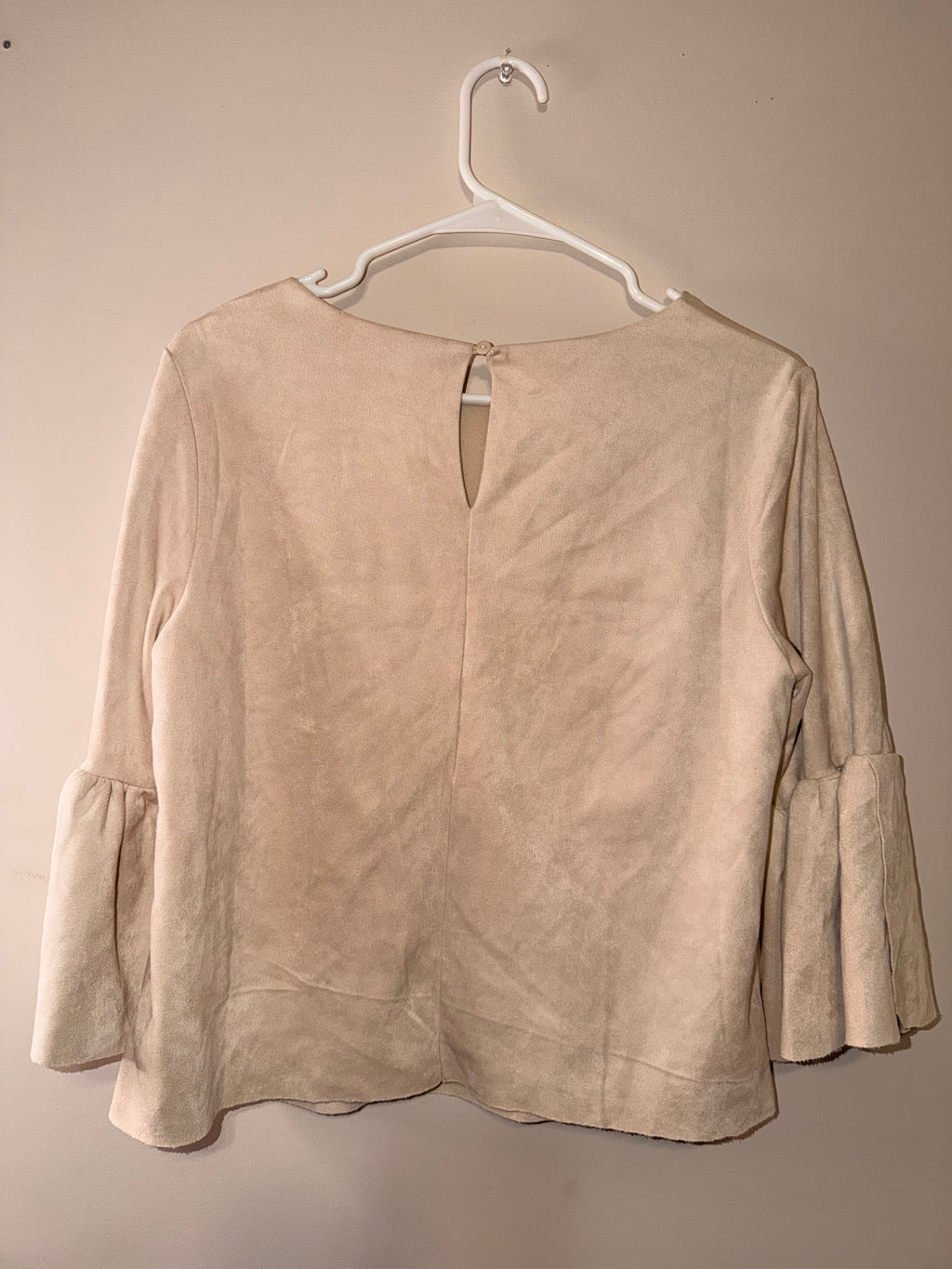 Altar’d State Suede Bell Sleeve Top - Medium