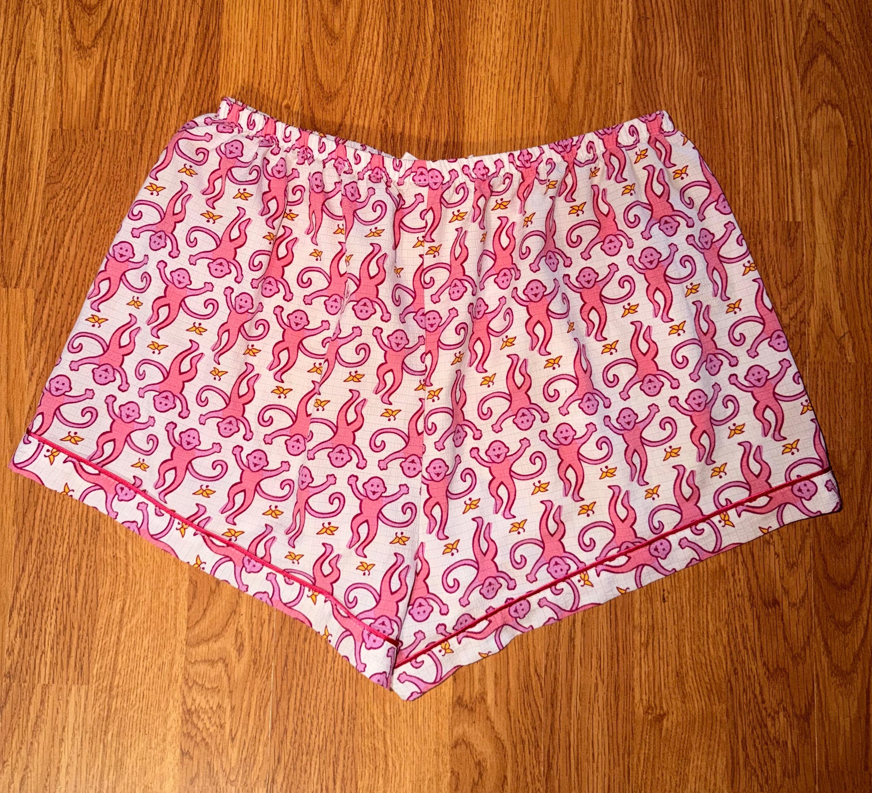 Roller Rabbit Dupeee Pajama Shorts - XL