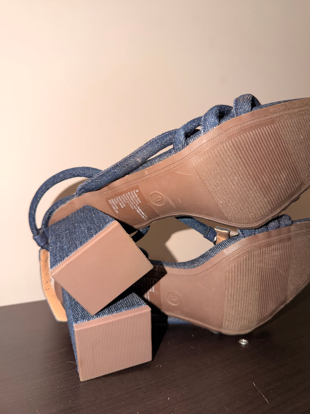 A New Day Denim Style Heels - 9