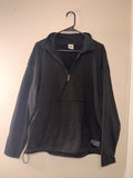 Victoria’s Secret Pink Black Quarter Zip Jacket - Large