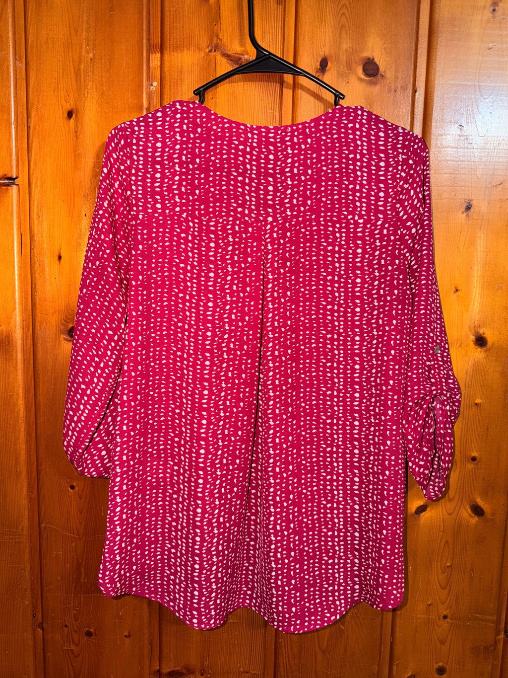 West Kei Silky Printed Blouse - Medium