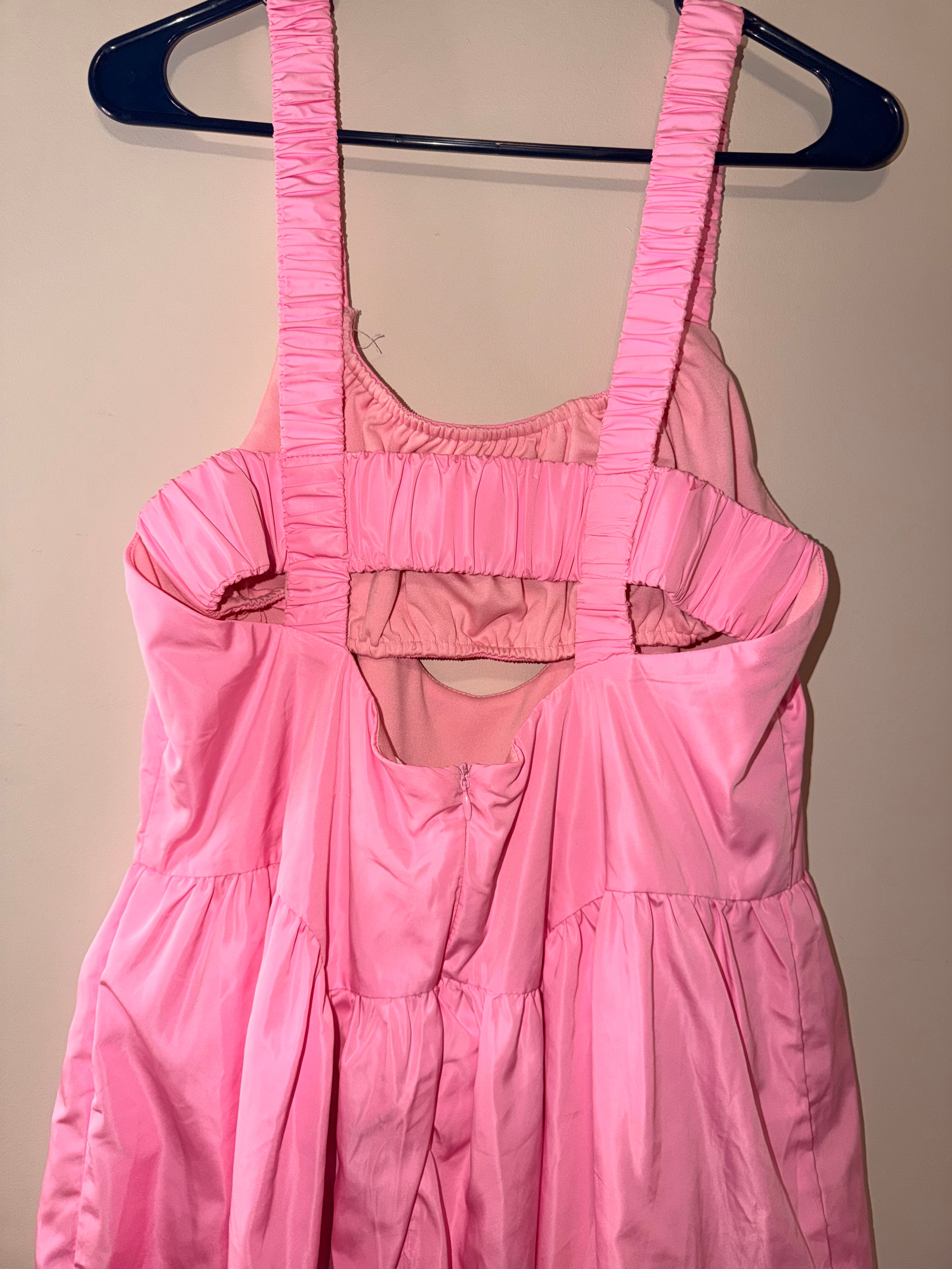 TCEC Boutique Bubble Gum Pink Romper - Medium