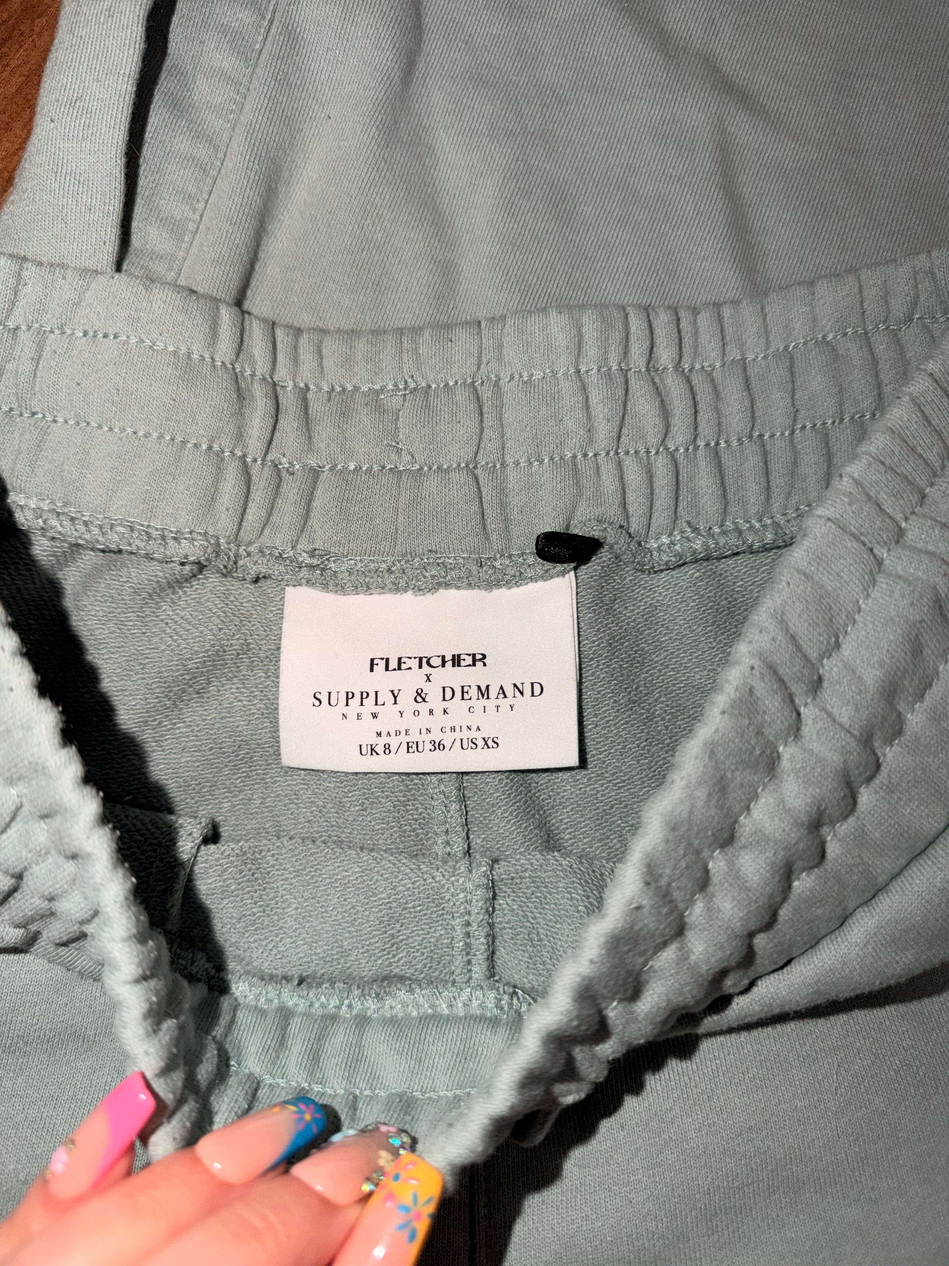 Fletcher X Supply & Demand Button Side Sweatpants - XS
