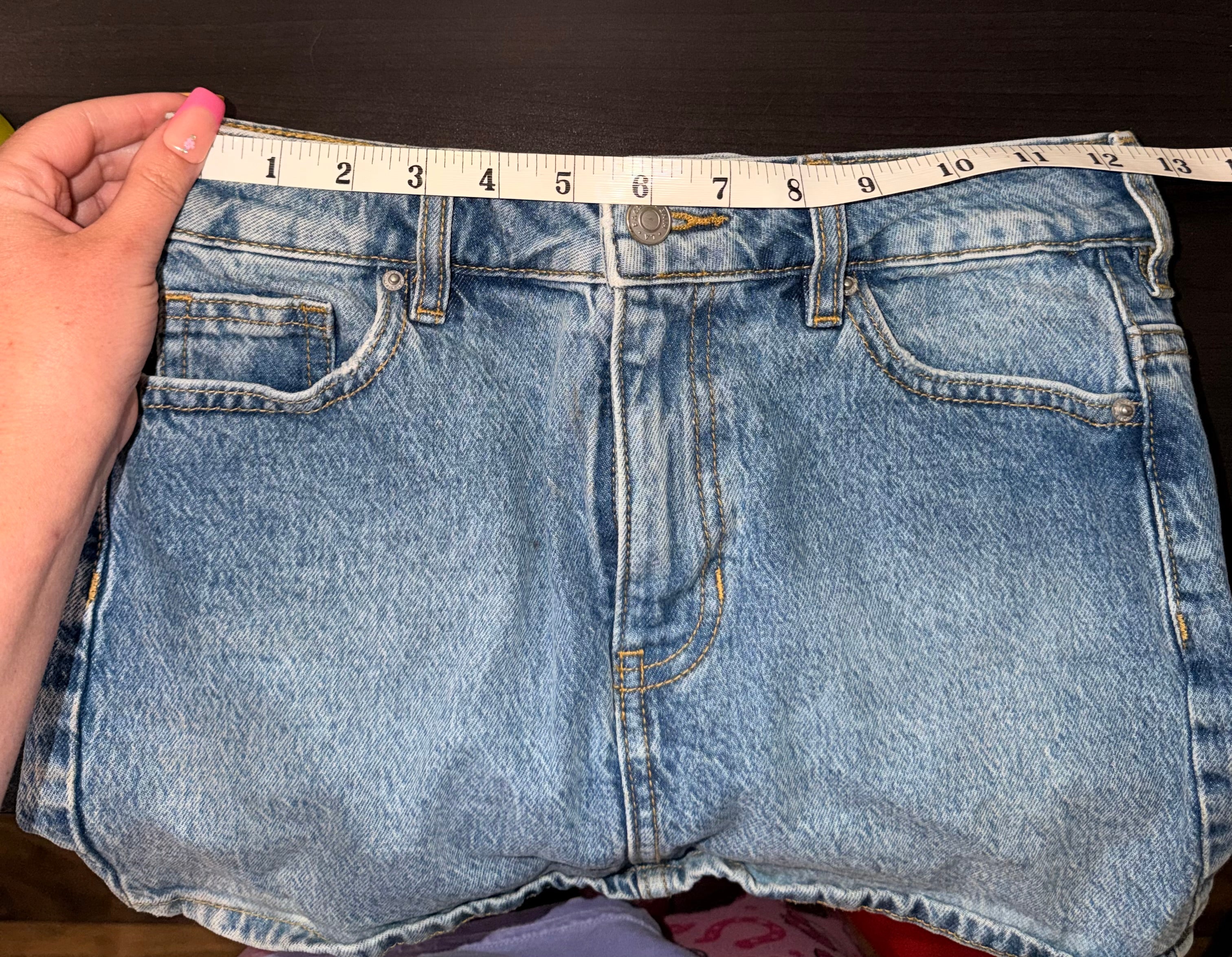 Pacsun Denim Mini Skirt - 26”