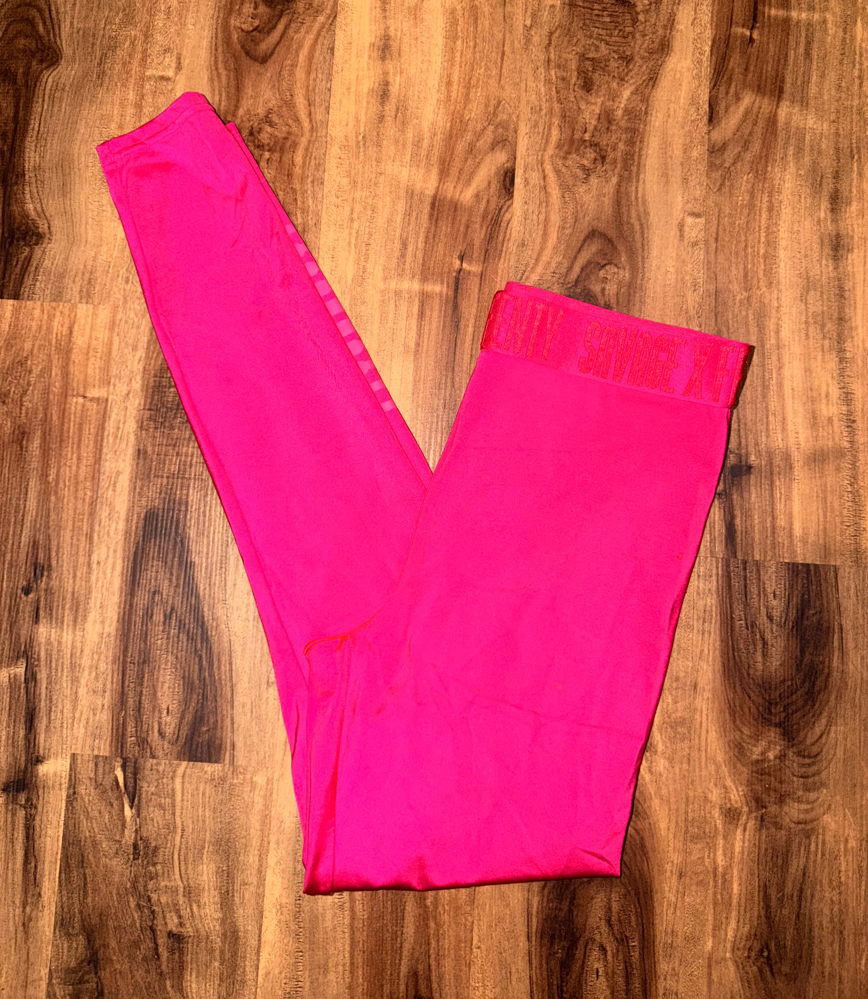 NWT Savage X Fenty Hot Pink Leggings - Medium