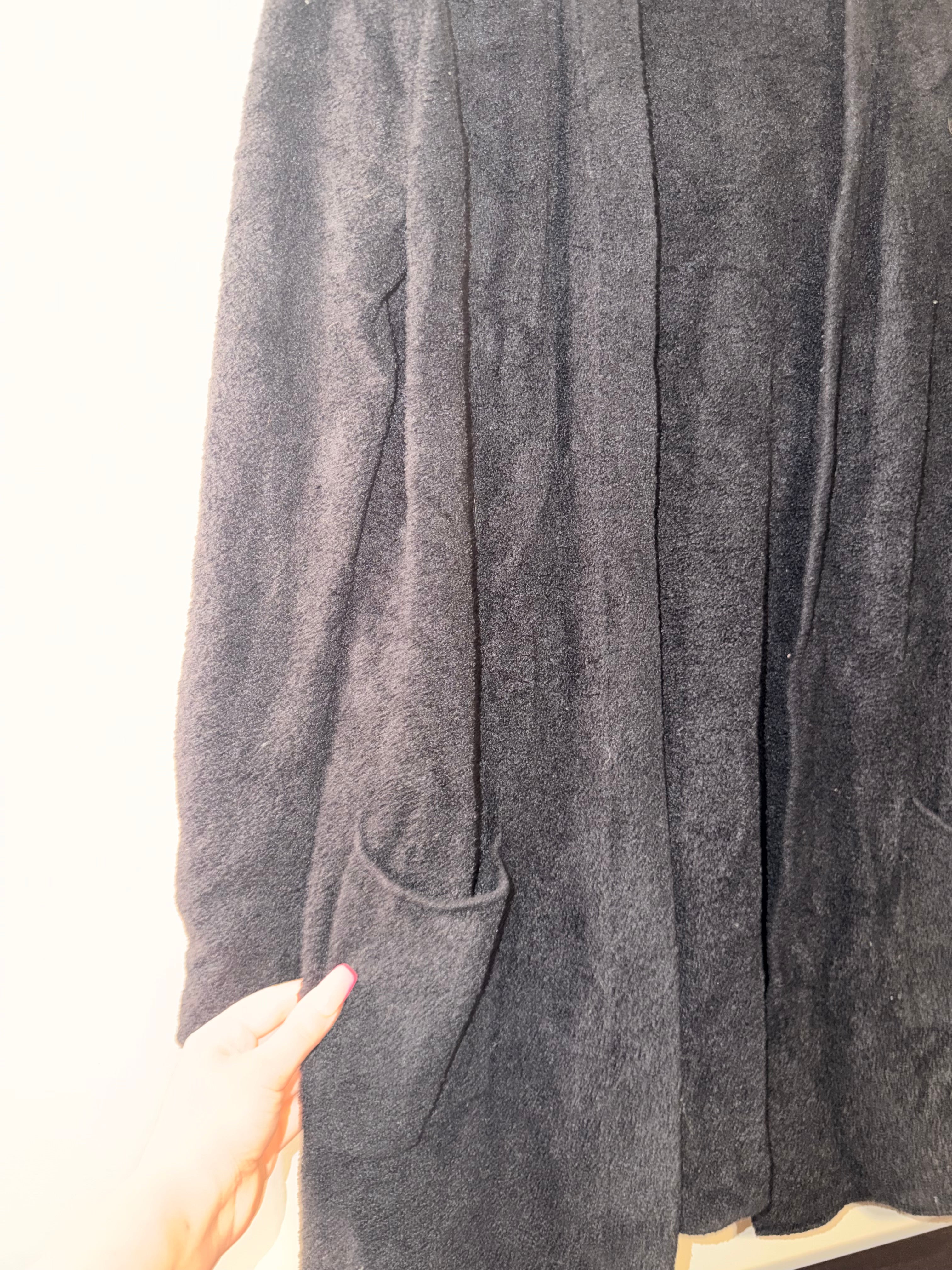 Barefoot Dreams CozyChic Lite Bamboo Cardigan Black - Small