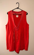 Umgee Boutique Red Romper - Large