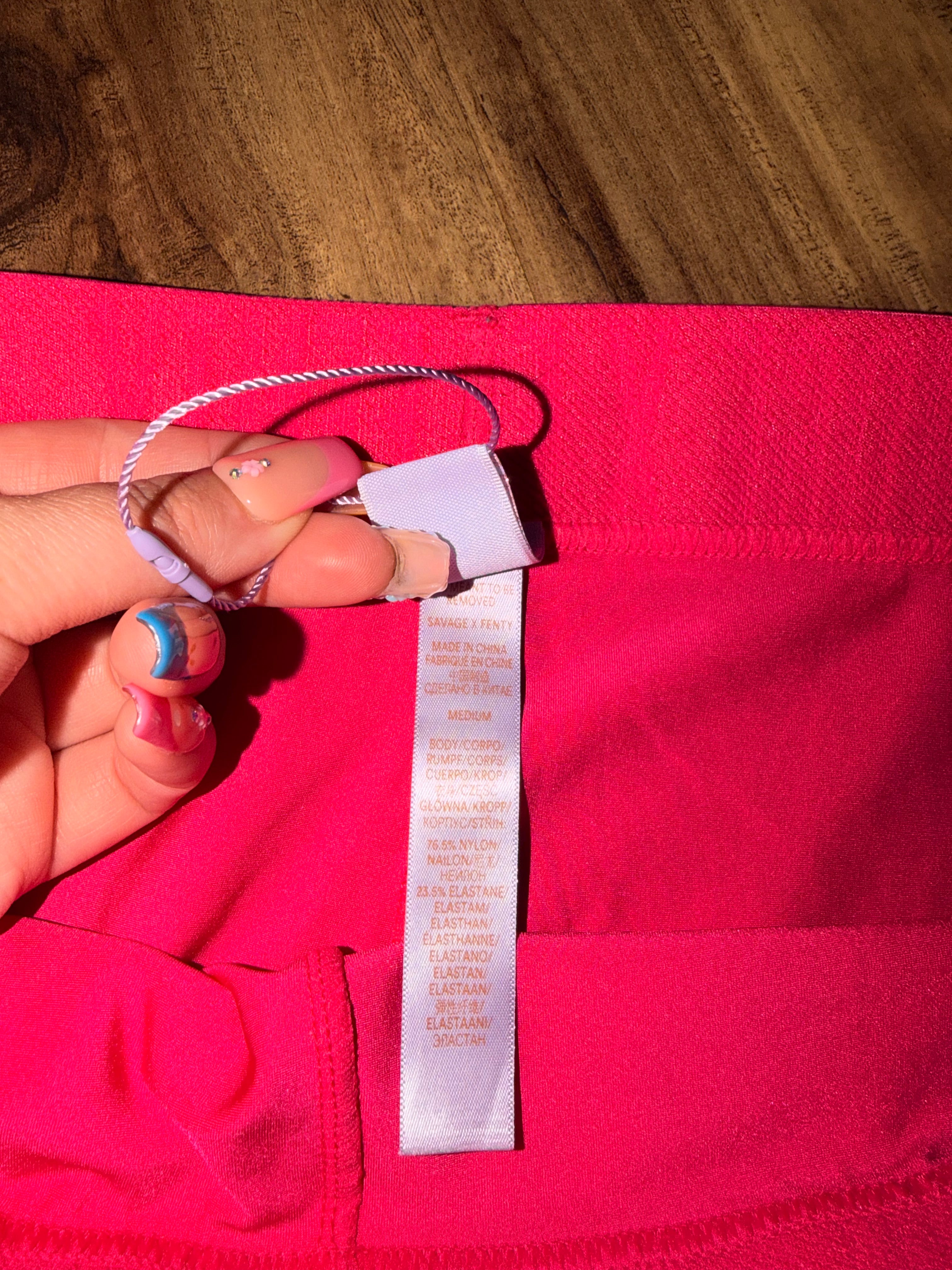 NWT Savage X Fenty Hot Pink Leggings - Medium