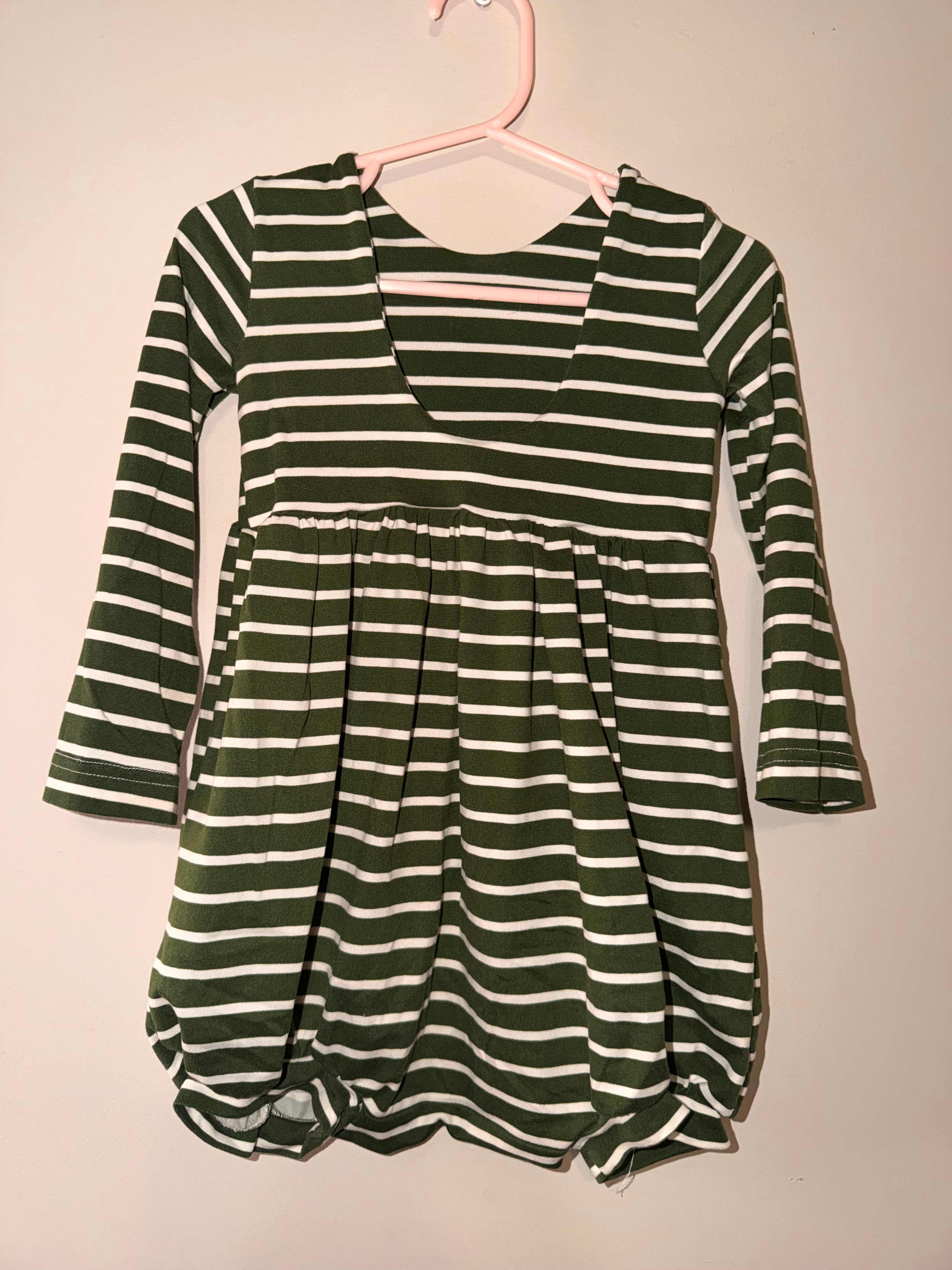 Macy Kate Boutique Bamboo Stripe Bubble - 2T
