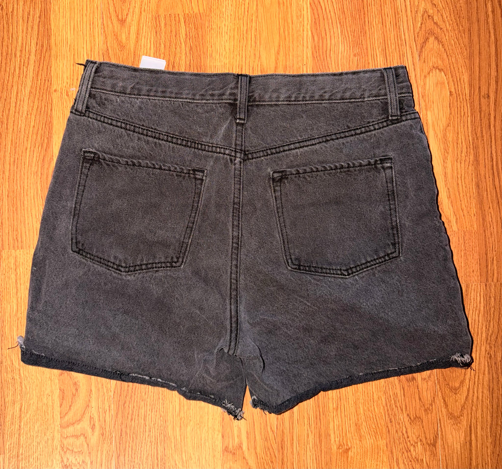 Old Navy Hi Rise Raw Hem Denim Shorts - 14
