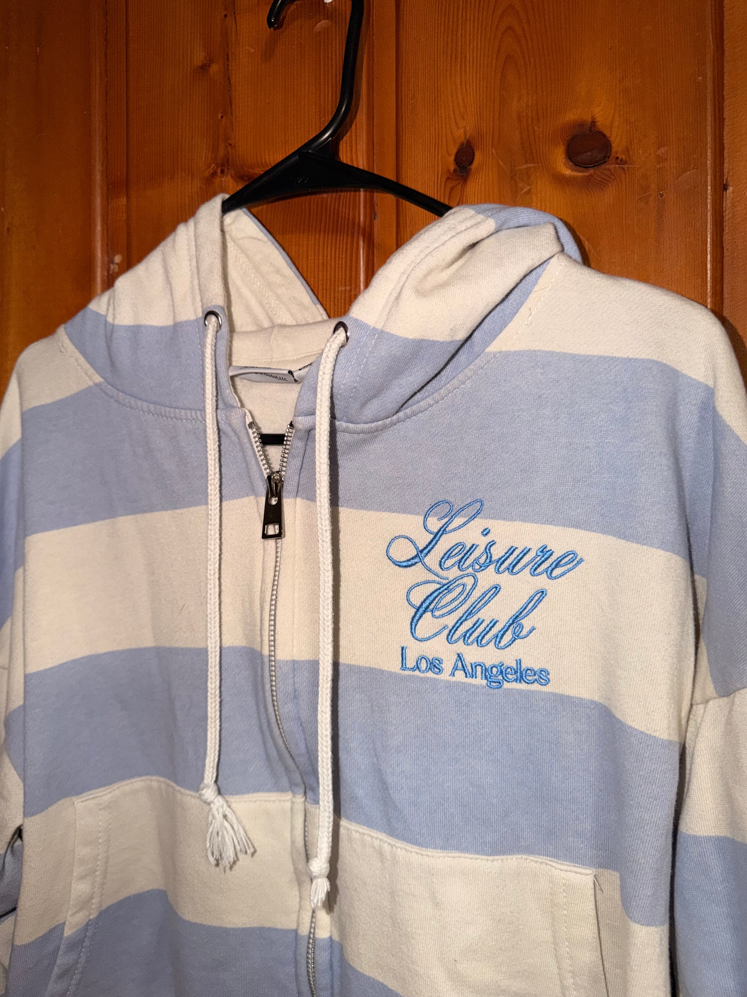 Mighty Fine Leisure Club Full Zip Hoodie - Small