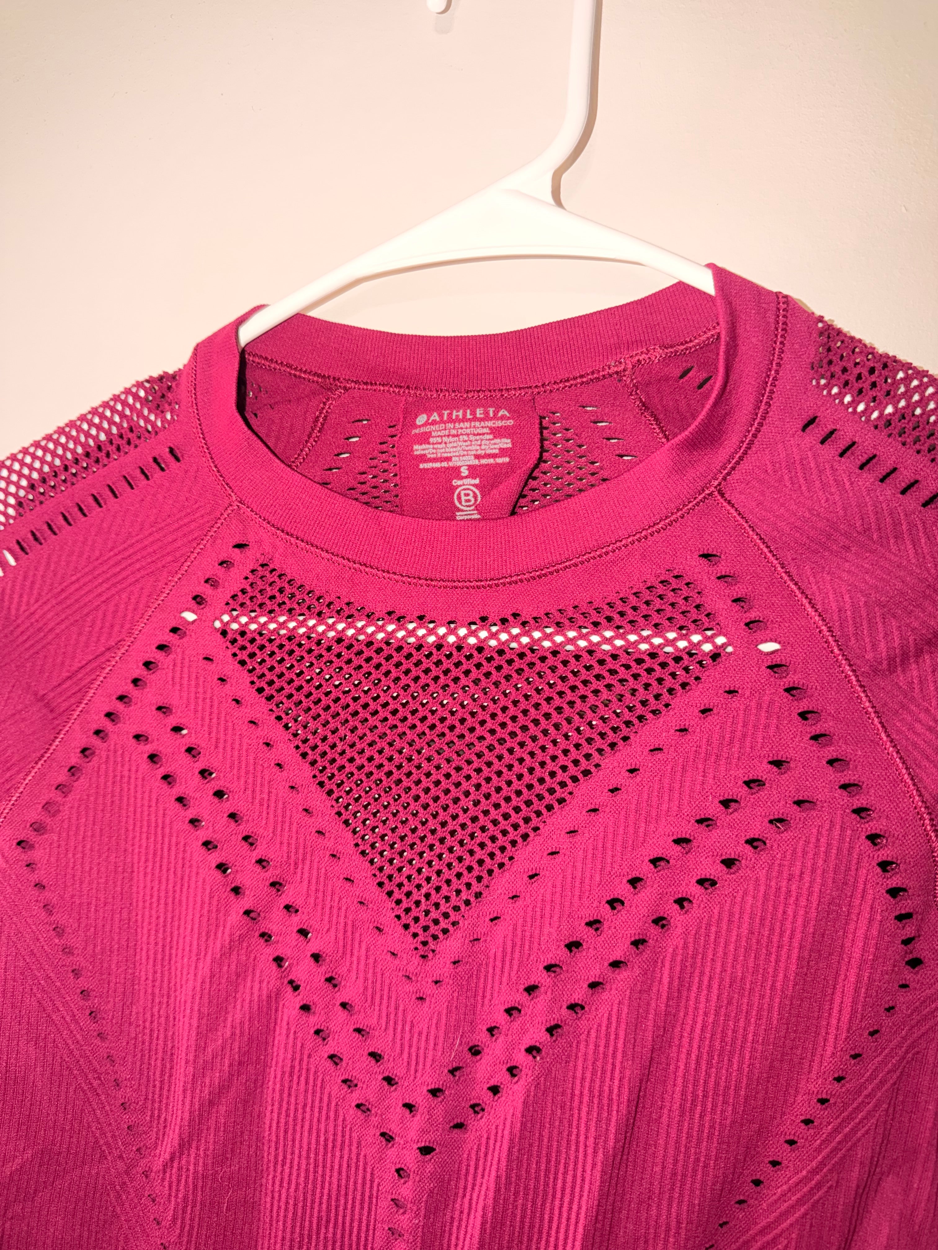 Athleta Oxygen Athletic Long Sleeve Top - Small