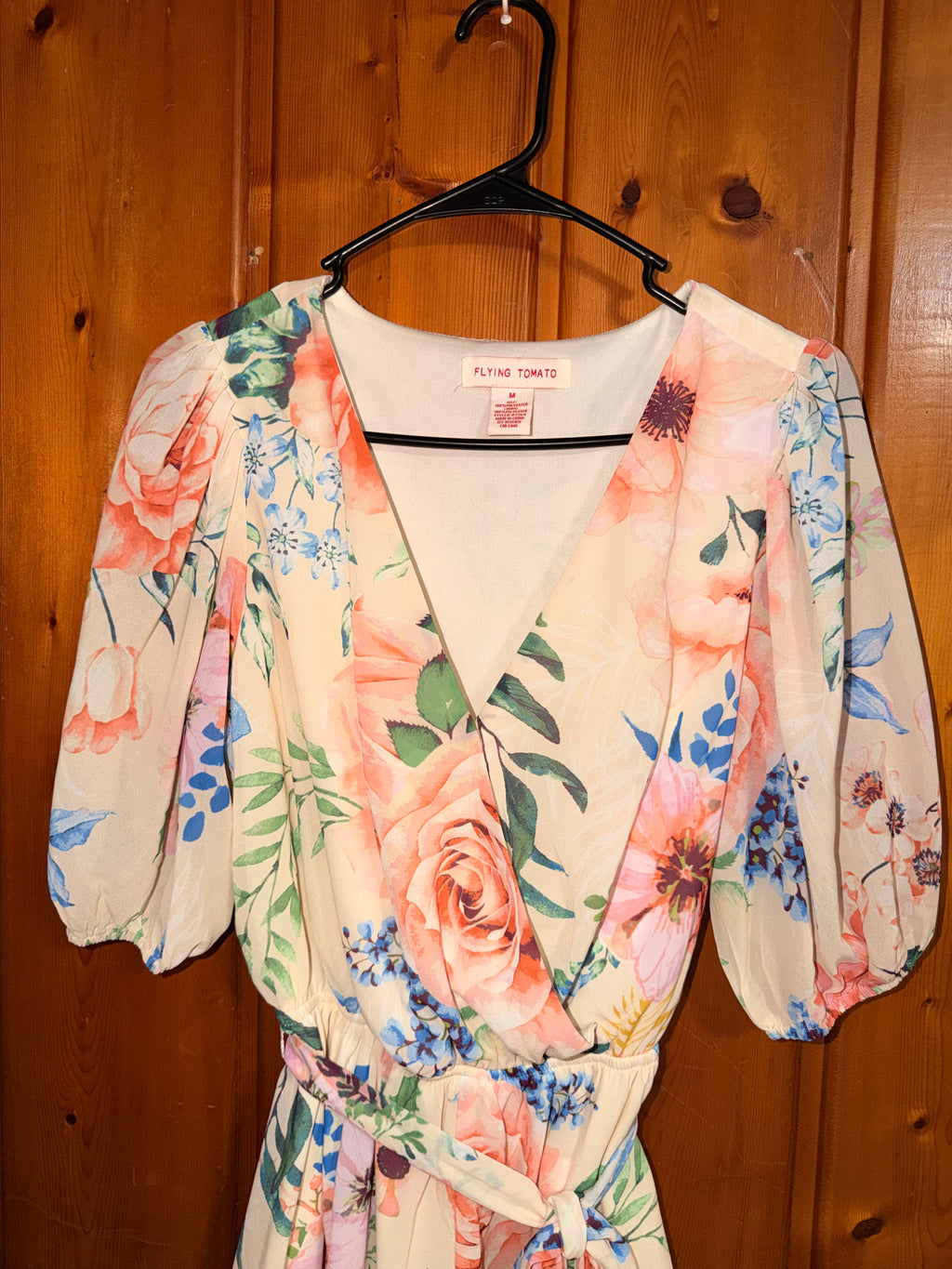 Flying Tomato Boutique Floral Romper - Medium
