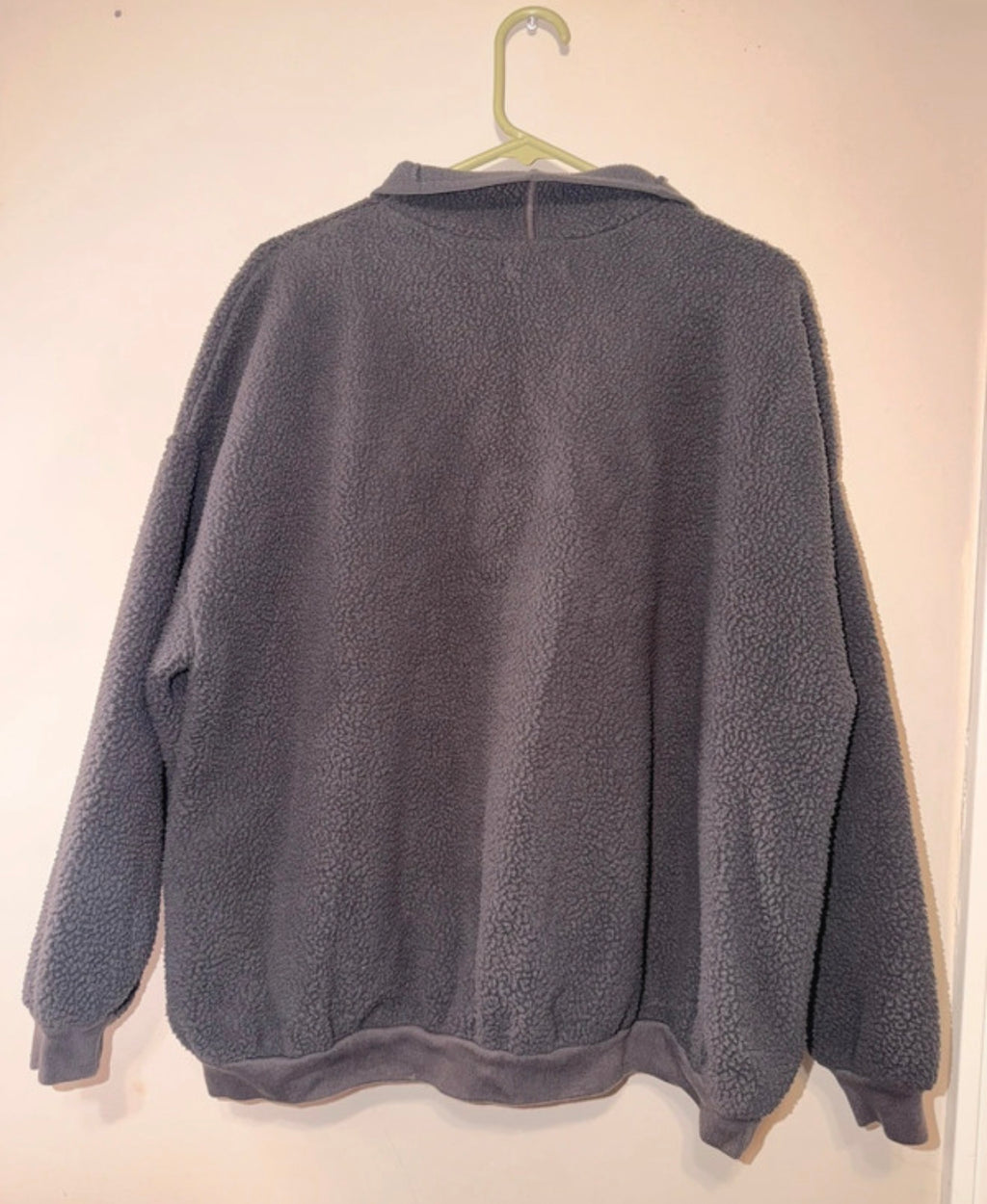 Madewell Re)Sourced Popover Sherpa Jacket - Medium