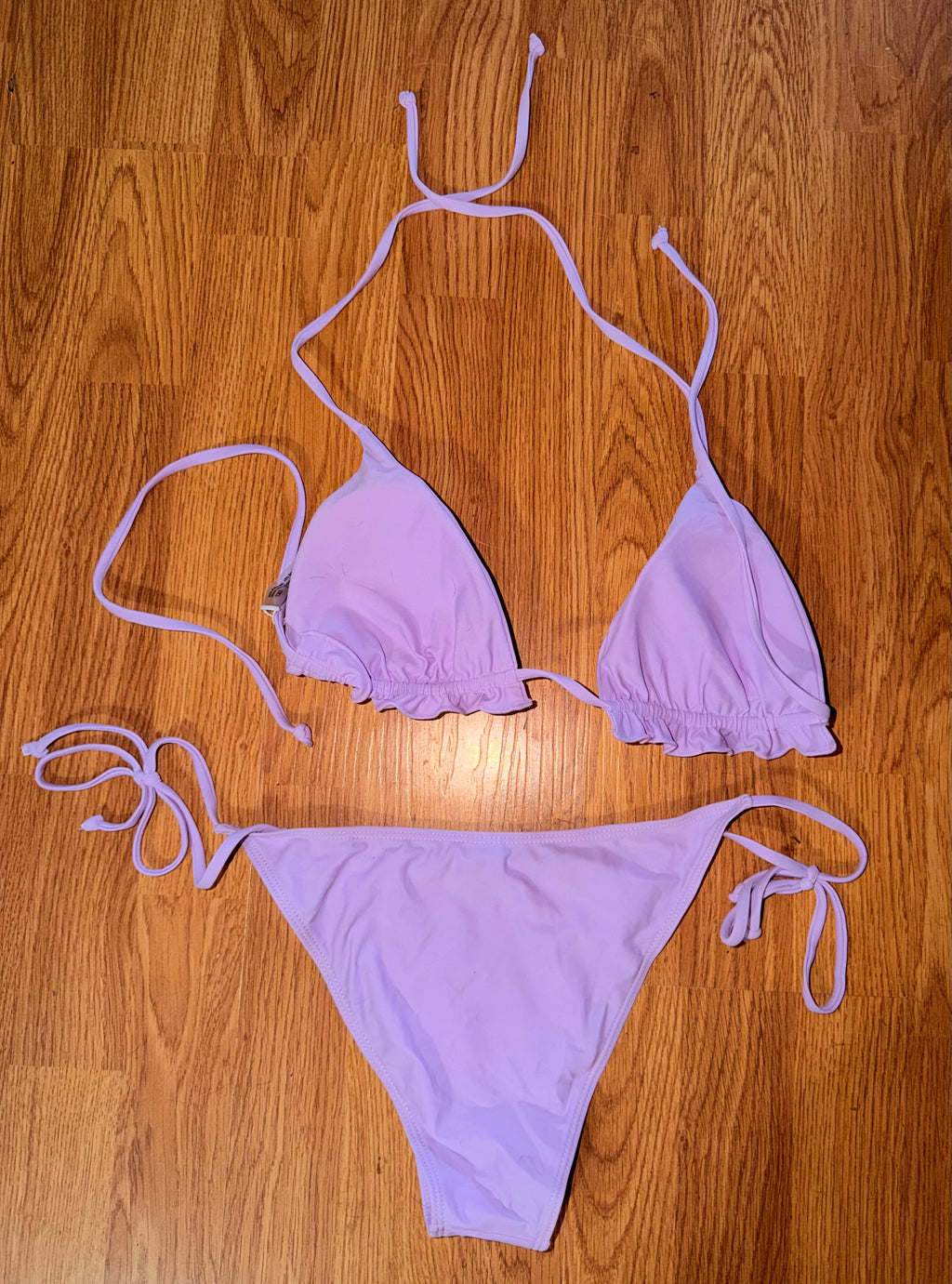 NWT Shein Purple 2 Piece Bikini Set - Large