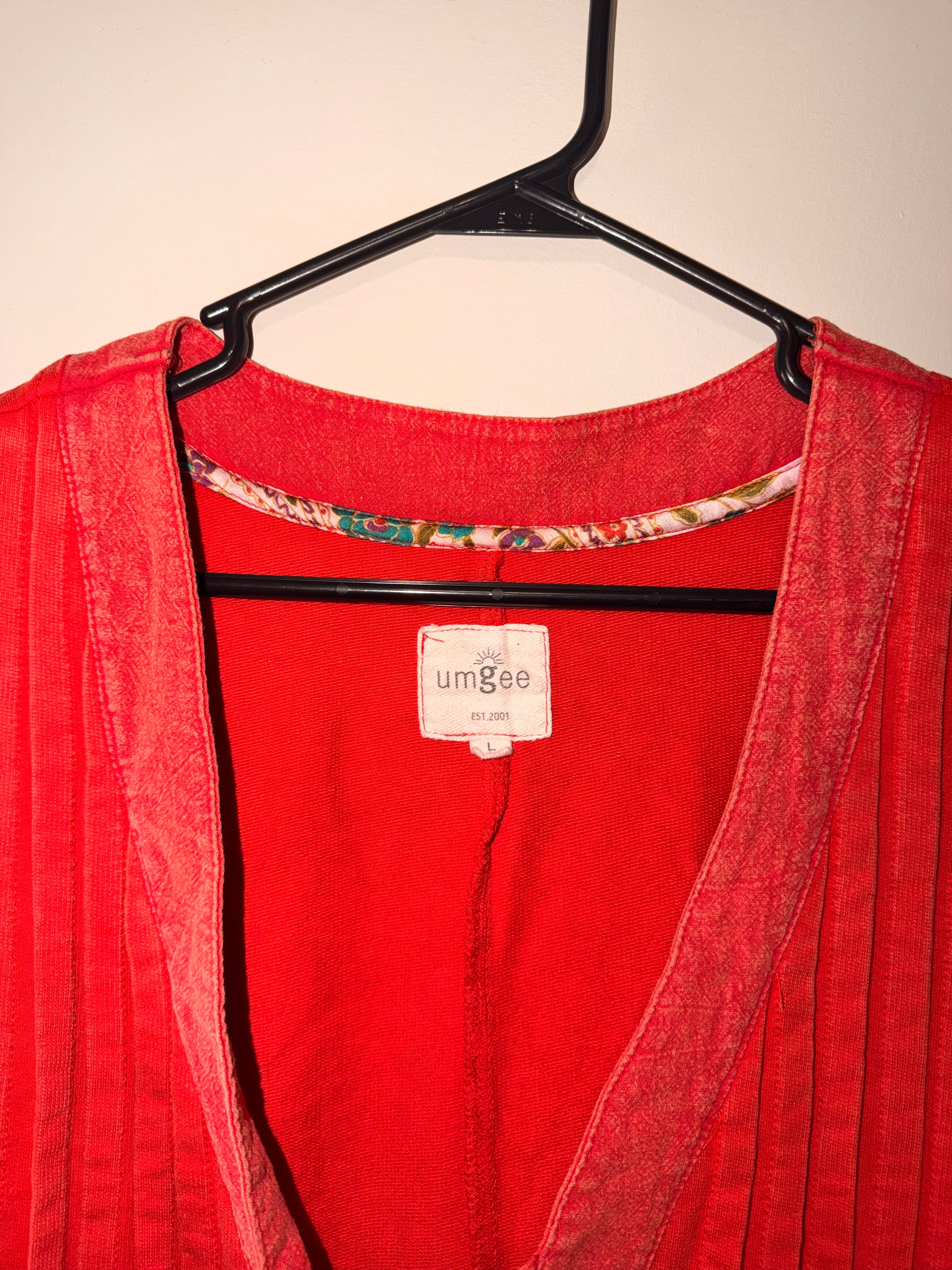 Umgee Boutique Red Romper - Large