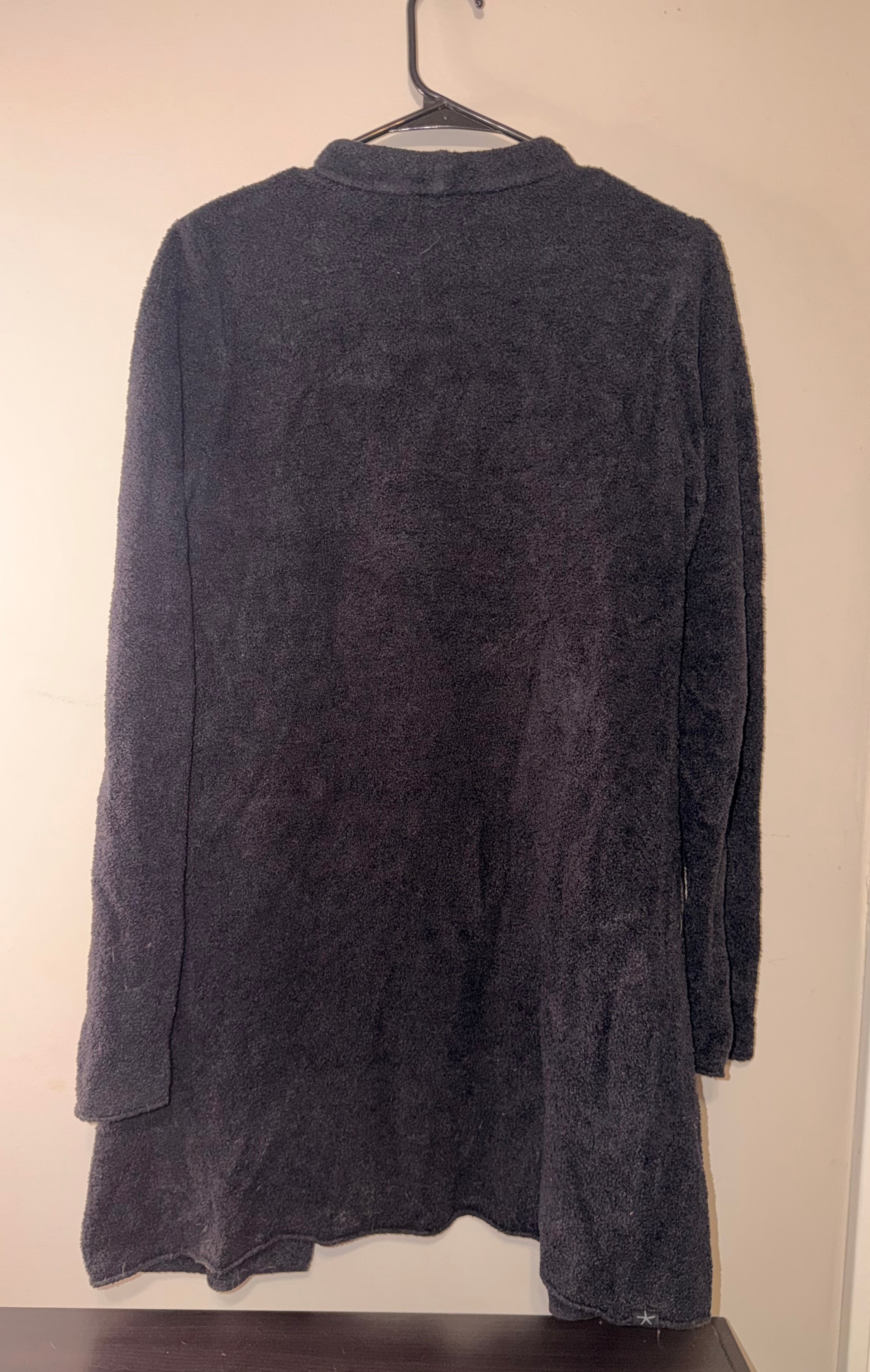 Barefoot Dreams CozyChic Lite Bamboo Cardigan Black - Small