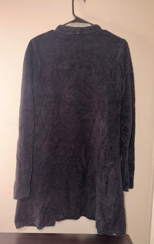 Barefoot Dreams CozyChic Lite Bamboo Cardigan Black - Small
