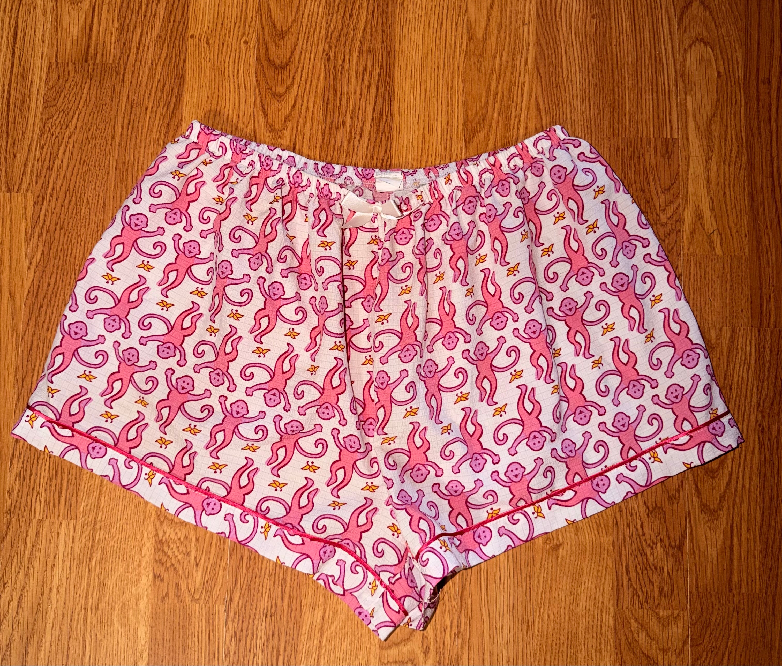 Roller Rabbit Dupeee Pajama Shorts - XL