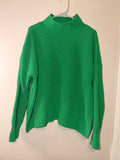Crown & Ivy Knit Green Sweater - Large