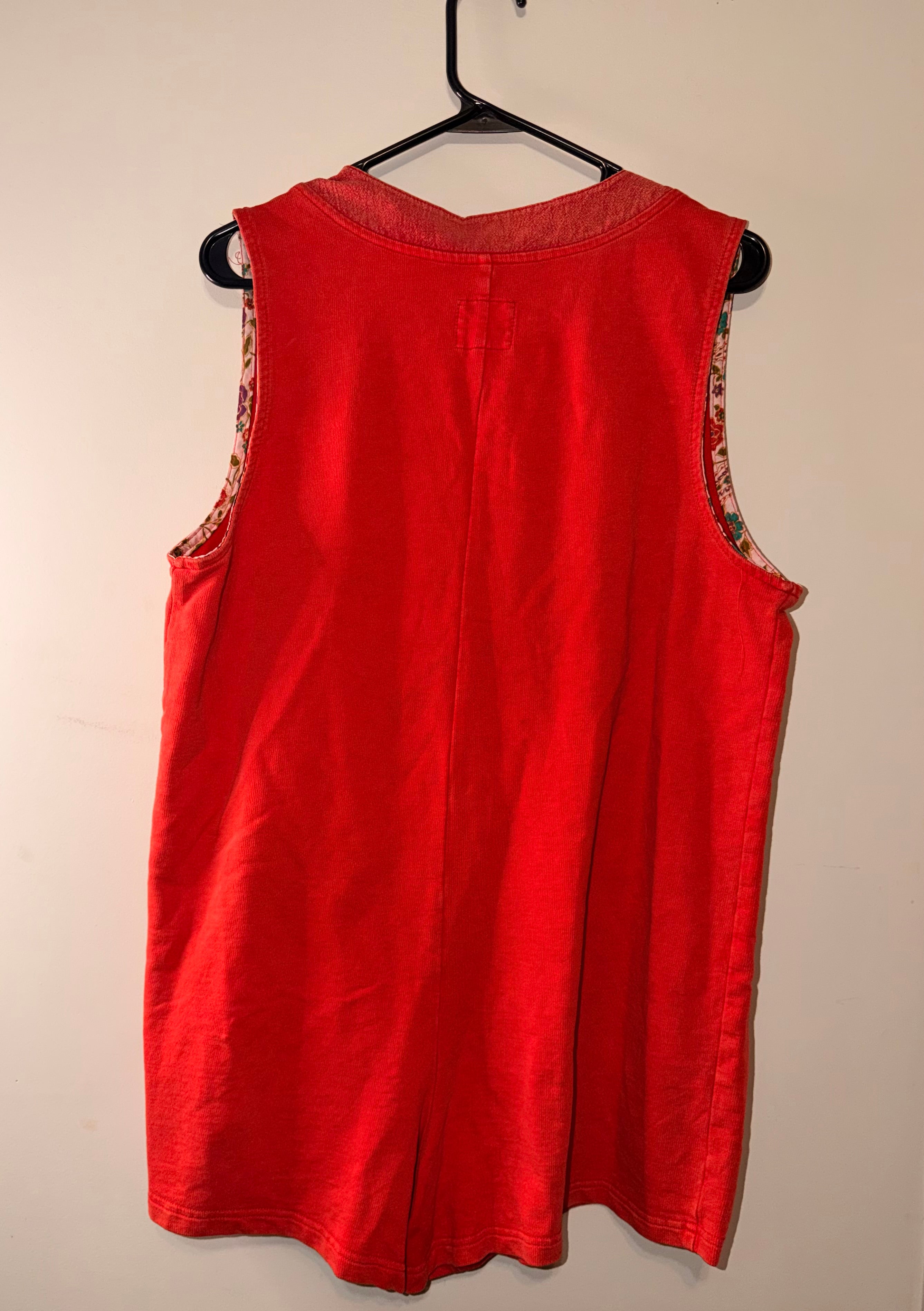 Umgee Boutique Red Romper - Large