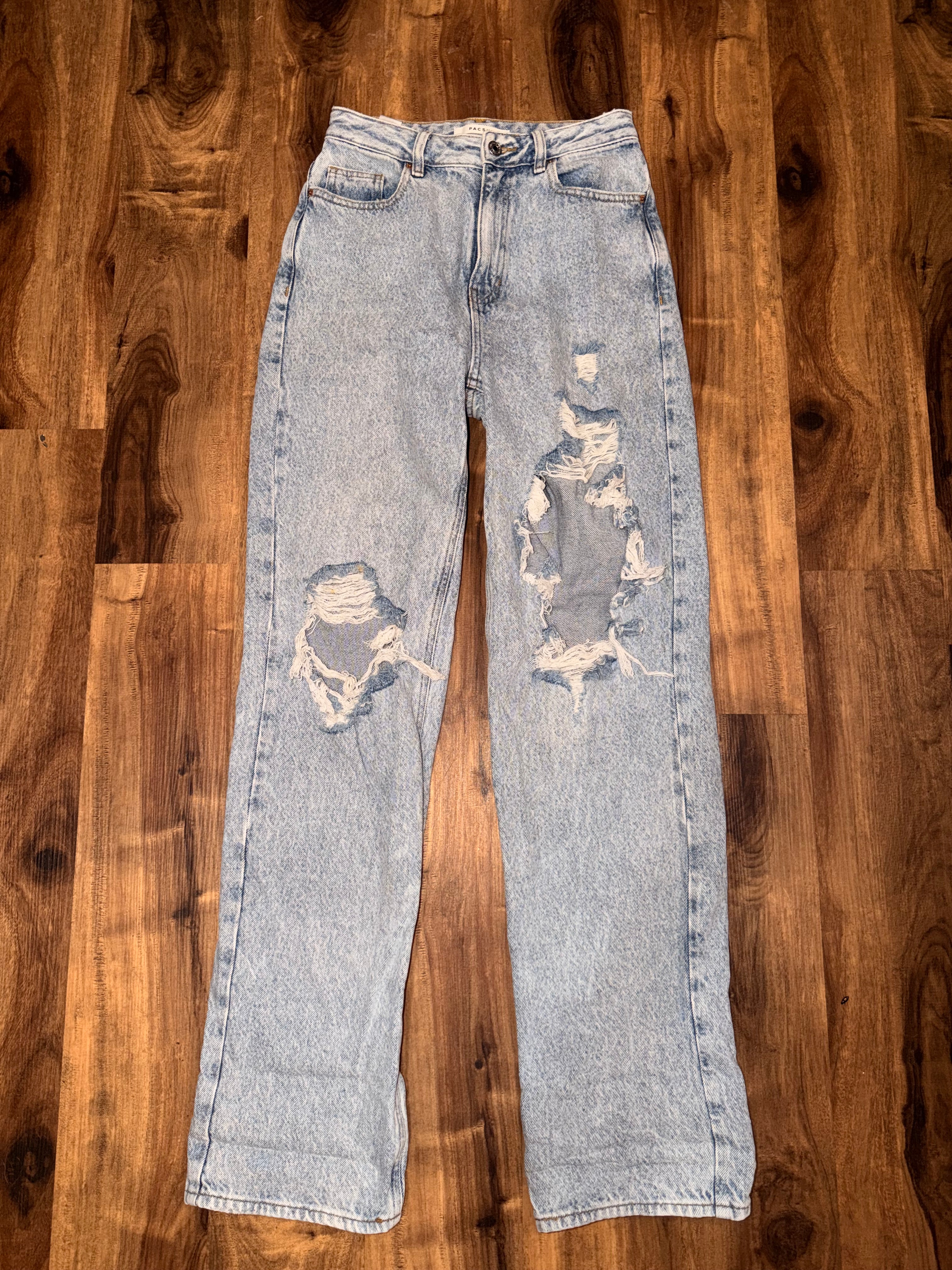 Pacsun 90s Boyfriend Distressed Jeans - 25”