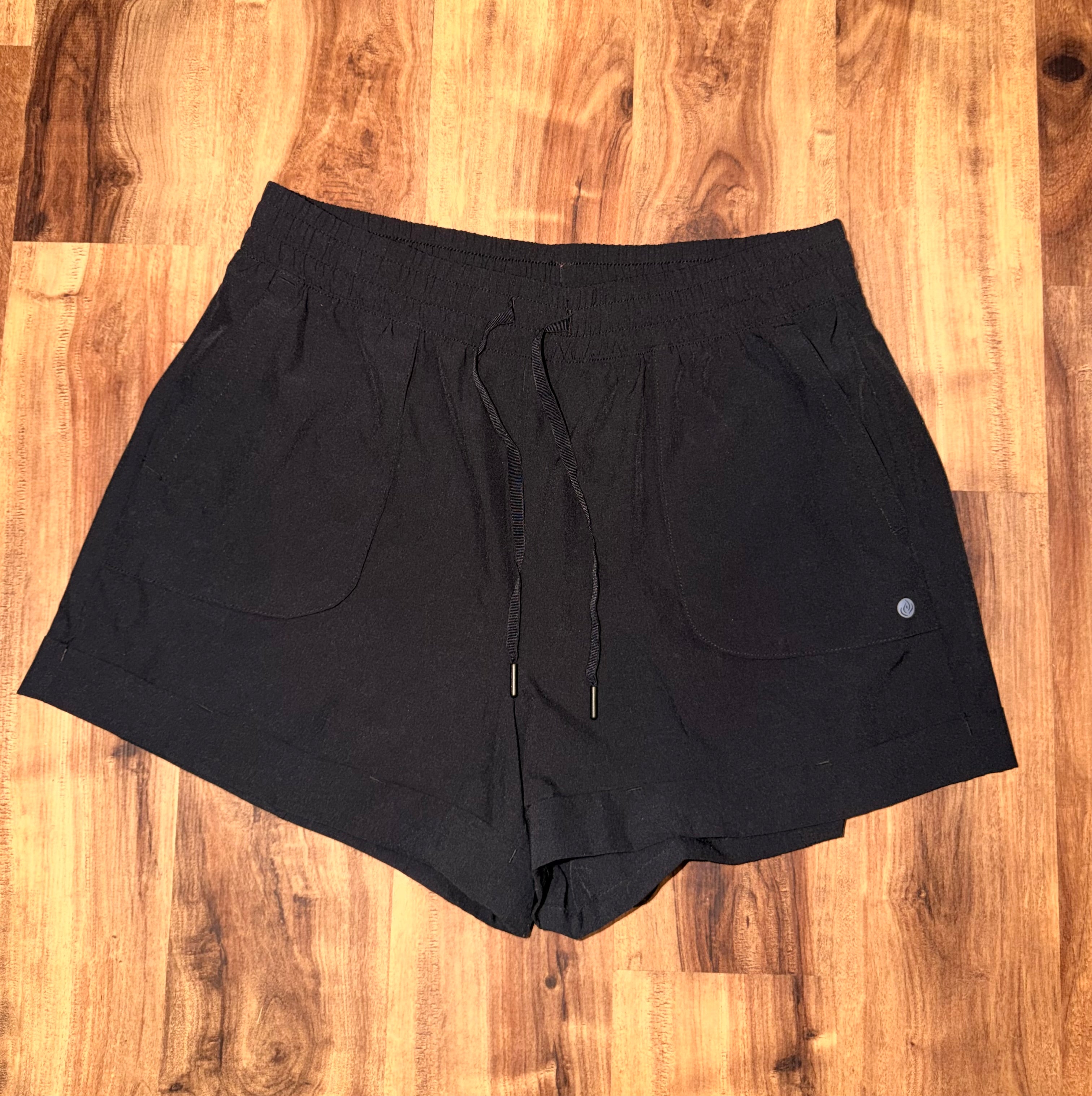 Apana Black Athletic Shorts - XL