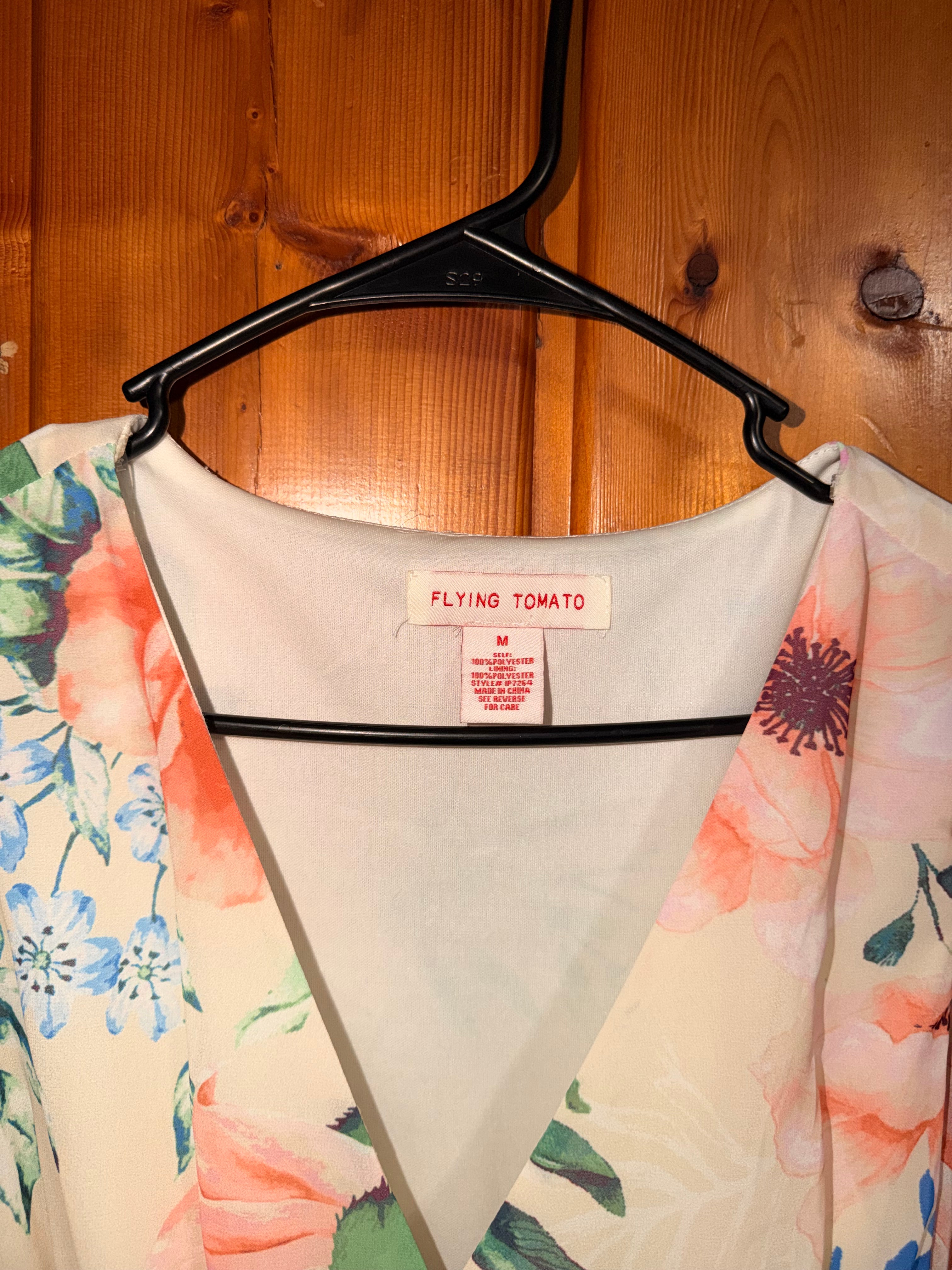 Flying Tomato Boutique Floral Romper - Medium