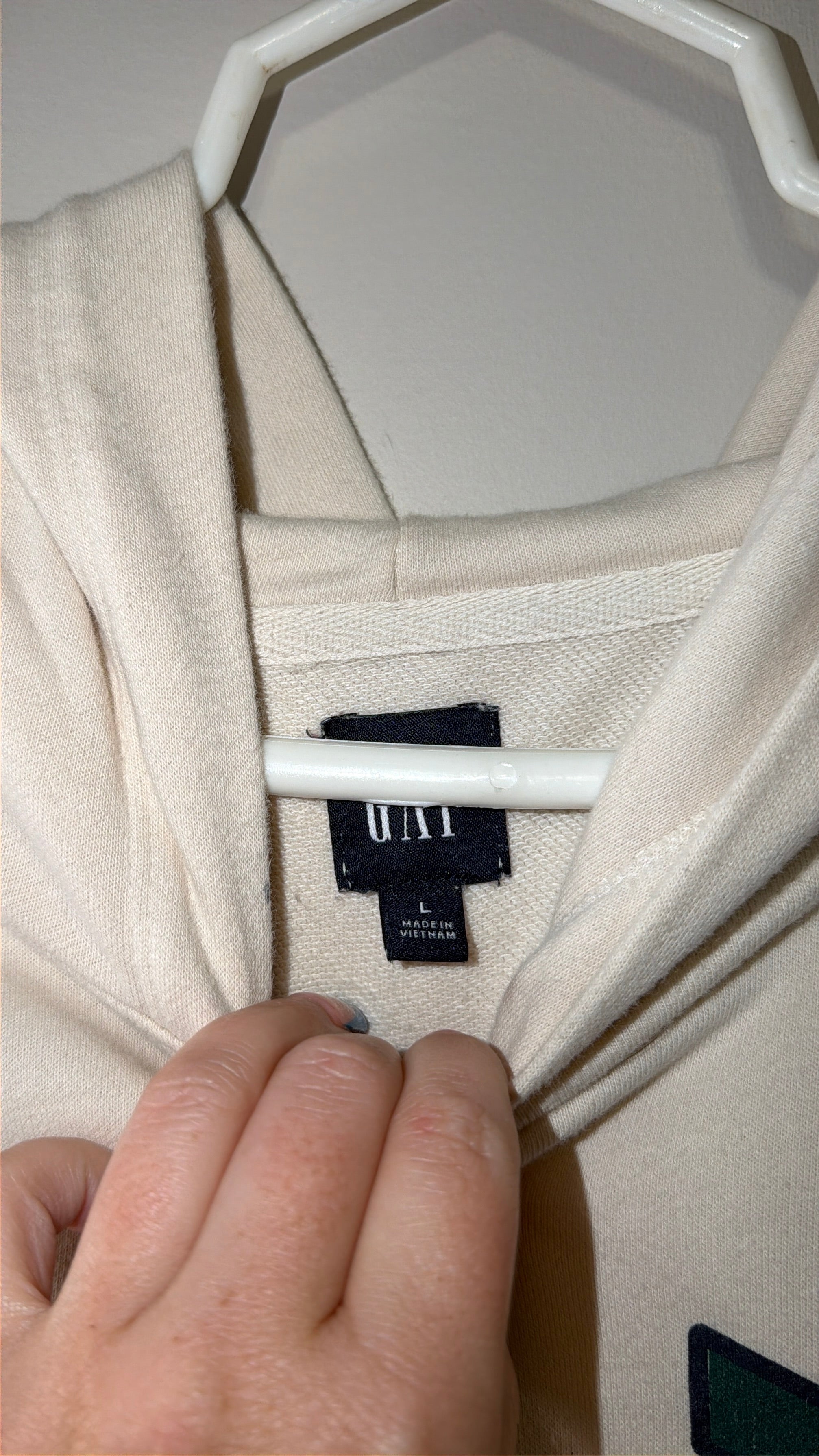 GAP Athletic Logo Hoodie - Large